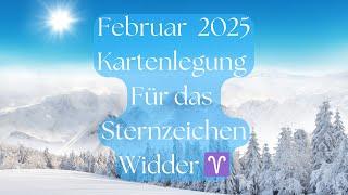 Sternzeichen Widder ️ - Februar 2025 - Jemand aus der Vergangenheit kommt in euer Leben zurück 