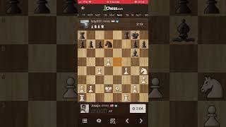 This guy blundered his knight in 8moves!!!chess