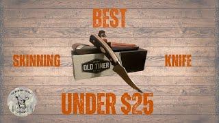 Best skinning knife under $25! Unboxing Old Timer Sharpfinger