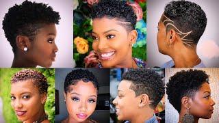 90 + Best Short Hairstyle and Haircut Ideas For Black Women with Natural Hair | Tapered Natural Hair