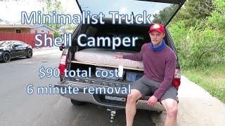 Minimalist DIY Truck Bed Camper Build Part 1: Bed Platform