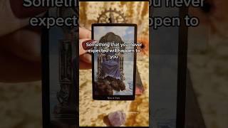 Something you never expected will happen to you. #tarot #tarotreading