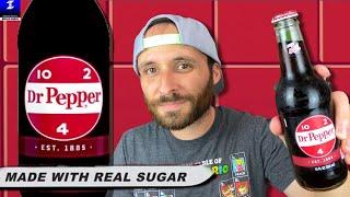 Dr. Pepper Made With Real Sugar Review | Better or Worse?