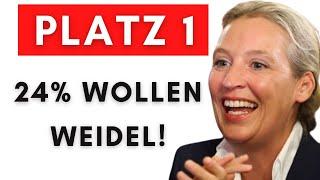 Umfrage-Knaller! Weidel überholt sogar Merz in Kanzler-Frage!