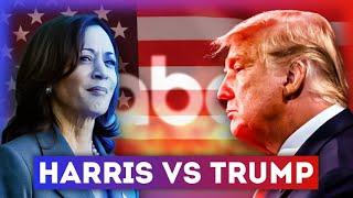 Harris vernichtet Trump live on Stage 