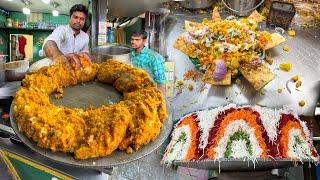 India’s Most Famous Chaat Only Rs.50/- | Live Making Chaat at Bhubaneswar | Street Food India