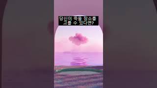 당신이 죽을 장소를 고를 수 있다면? #7 #shorts