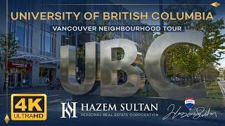 [4K] University of British Columbia (UBC) | Vancouver Neighbourhood Tours