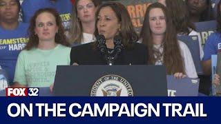 Kamala Harris holding campaign rally in Madison