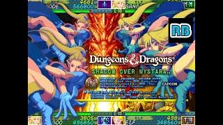 1996 [60fps] Dungeons & Dragons SOM (USA,Plus) 4Players Elf C-Mode ALL