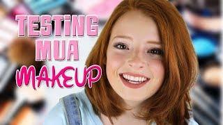 Testing MUA Makeup Review / Testing Superdrug Makeup Academy Cosmetics | NiliPOD