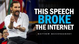 10 Minutes for the next 10 Years - Matthew McConaughey Motivational Speech