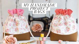 My handmade project bags