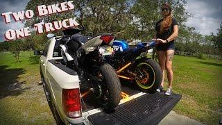 How To Load 2 Motorcycles Into 1 Truck