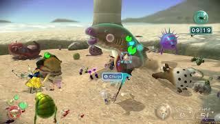 Pikmin 3 Deluxe Hack - Sandbelching Meerslug Boss Fight [Ultra Hard Editon]