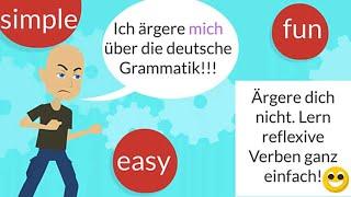 Deutsch lernen / Learn German A2 - Reflexive Verben - How to use reflexive verbs in German?