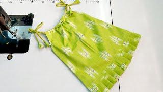 Baby Frock Cutting and Stitching|simple and easy baby Frock Cutting and Stitching|Baby Frock Designs