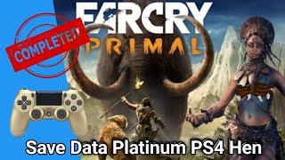 [PS4] Far Cry Primal Save Data Platinum almost unlock all PS4 Hen