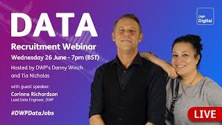 DWP Digital Data Recruitment Webinar