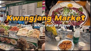 Korean Market Adventure: Iconic Foods at Gwangjang Market