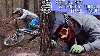 TRICKY TURNS & PRE JUMPS | VLOG part 2 | Radde fährt Radd -subtitled-