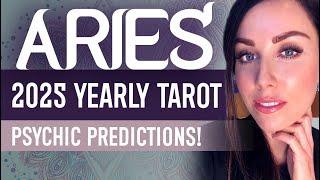 ARIES 2025 TAROT READING | YOUR BEST YEAR YET! IT STARTS WITH A BANG ARIES!