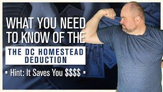 Homestead Deduction DC  - First Time Home Buying 101 ‍