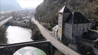 Swiss Cities: St-Maurice Switzerland & Forteresse Historique de St-Maurice