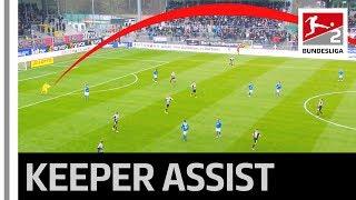 Goalkeeper Assists US Striker’s Lob - Two Touches From One End To The Other