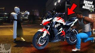 Franklin Stealing Serbian Dancing Lady Super Special Bike in GTA 5!