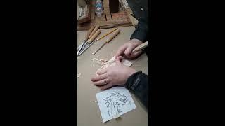 Series: Carving a Dragon Tutorial Part 1 - By Madcarver