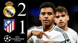 Real Madrid vs Atlético Madrid 2-1 | Champions League Highlights & Goals