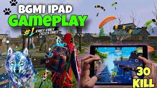 30 KILL | iPAD Gameplay 3.4 Update | iPad Gen 9,10,7,6,mini 6,iPad Pro | BGMI test | BGMI gameplay