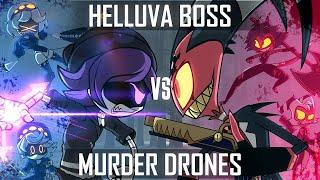 【日本語字幕】ヘルヴァボス VS マーダードローン【設定で和訳字幕表示】HELLUVA BOSS VS MURDER DRONES - MORØ Productions