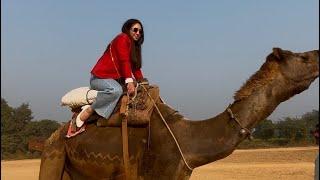 Camel safari. #camelsafari.Bhut maza aya