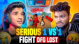 SERIOUS 1 VS 1 AGAINST BOT|  0 - 7 | REVENGE MATCH| FREE FIRE IN TELUGU #dfg #freefire