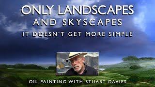 Painting Landscapes and Skyscapes - Oil painting With Stuart Davies