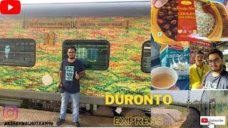 Hisar to Mumbai Duronto Express | Premium Train | Journeys with AK