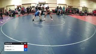 92 Lbs Round Of 16 - Cody Merrill, Daniel Cormier Wrestling Club Vs Torin Forsyth, Lawrence Elite