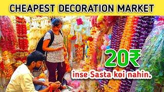 Latest Decoration Flowers Wholesale Market Mumbai | Artificial Flower Wholesale Market