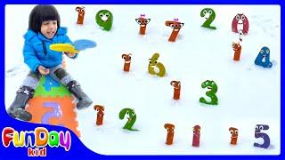 Hide and Seek with Number MAT | Learn Numbers | Learn to Count from 11 to 20 with Apu - @FunDayKid