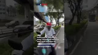 Viral Pengendara Arogan Buang Surat Tilang dan Klaim Punya Bekingan di Polda Metro