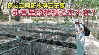 探访北京五阿哥永琪五子墓，地宫被挖出巨大的深坑，他的棺椁还在吗？