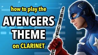 How to play the Avengers Theme on Clarinet | Clarified