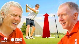 Top 3 Players In Premier League! Scholes, Fowler & Bullard Play GOLF | Icons Series In THAILAND