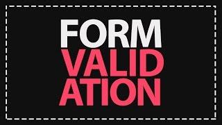 Validating Forms with jQuery! [VOICE TUTORIAL!]