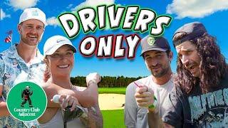 Insane Drivers Only Golf Challenge with Long Drive Legends!