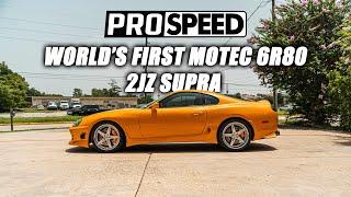 World's First 6R80 2JZ Supra Running On MoTeC!