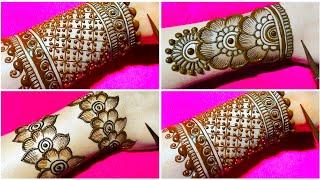 Top - 3 simple arabic mehndi design | simple mehndi design | mehndi design/mehandi | mehndi