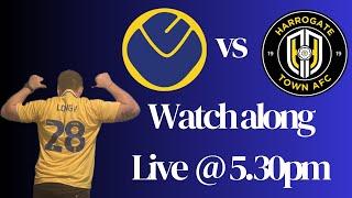 FA Cup Leeds United vs harrogate town watchalong Live ALAW